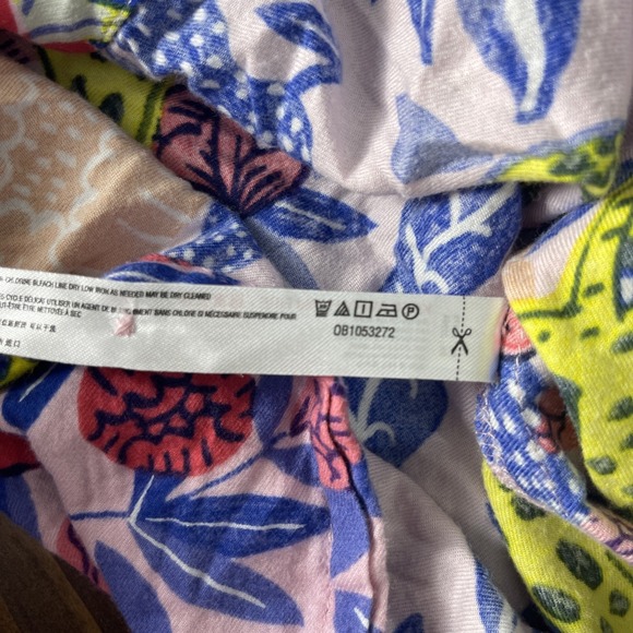 Agathe Singer Anthropologie Cheetah Pajama Top Womens Size S Sleep Dopamine - Picture 9 of 11